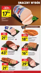 Gazetka promocyjna Intermarche - Gazetka promocyjna - Gazetka - ważna od 21.01 do 21.01.2026 - strona 22 - produkty: Piec, Pasztet, Kiełbasa podwawelska, Wawel, Duda, Szynka, Danio, Kiełbasa