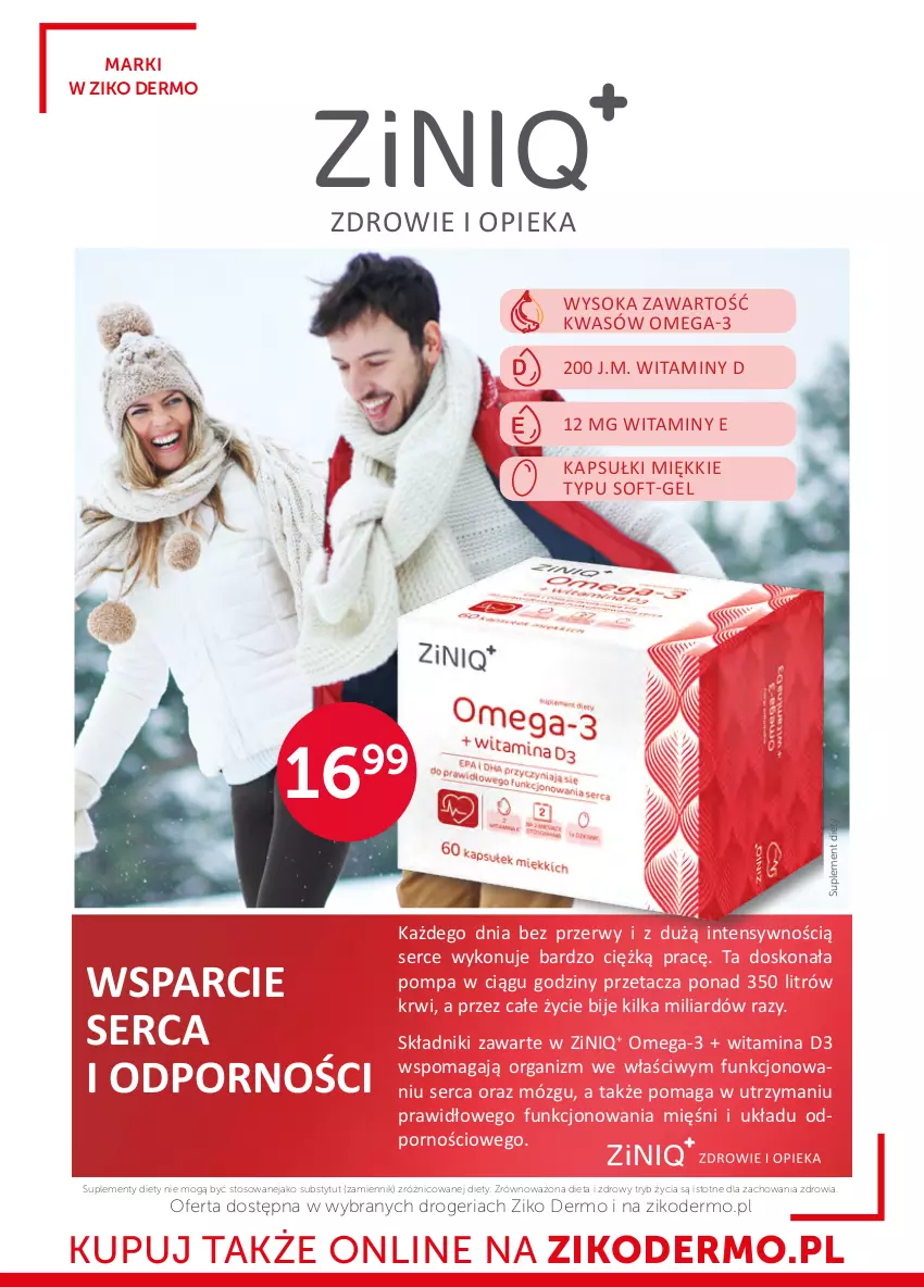 Gazetka promocyjna Ziko - 10-23.02.2022 - ważna 10.02 do 23.02.2022 - strona 18 - produkty: Omega-3, Por, Ser, Sok, Suplement diety, Zdrowie