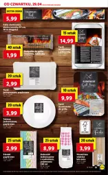 Gazetka promocyjna Lidl - GAZETKA - Gazetka - ważna od 30.04 do 30.04.2021 - strona 13 - produkty: Noż, Inka, Papier, Talerz, Grill