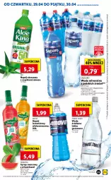 Gazetka promocyjna Lidl - GAZETKA - Gazetka - ważna od 30.04 do 30.04.2021 - strona 23 - produkty: Ananas, LANA, Napój izotoniczny, Syrop, Woda mineralna, Arbuz, Woda, Mango, Napój, Mięta, Herbapol