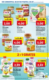 Gazetka promocyjna Lidl - GAZETKA - Gazetka - ważna od 30.04 do 30.04.2021 - strona 49 - produkty: HiPP, Ryż, Por, Mus, Gra, BoboVita, Sport, Smoothie