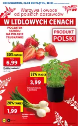 Gazetka promocyjna Lidl - GAZETKA - Gazetka - ważna od 30.04 do 30.04.2021 - strona 6 - produkty: Cebula, Warzywa, Kolendra, Truskawki, Warzywa i owoce, Owoce