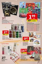 Gazetka promocyjna Auchan - Gazetka - ważna od 18.12 do 18.12.2024 - strona 53 - produkty: Torebka, Choinka, Inka, Klej, Disney, Wstążka, Pudełko