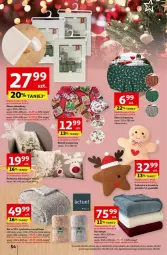 Gazetka promocyjna Auchan - Gazetka - ważna od 18.12 do 18.12.2024 - strona 59 - produkty: Piernik, Koc, Poduszka dekoracyjna, Velvet, Bieżnik, Obrus, Poduszka