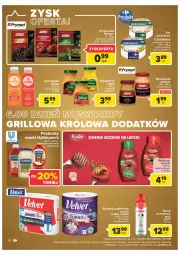 Gazetka promocyjna Carrefour - Gazetka Szalona 5 Market Łomża - Gazetka - ważna od 13.08 do 13.08.2022 - strona 10 - produkty: Ketchup, Prymat, Ser, Mus, Koc, Gin, Lemoniada, Brie, Velvet, Camembert, Rolki, Półka, Kotlin, Grill, Kamis, Musztarda, LG