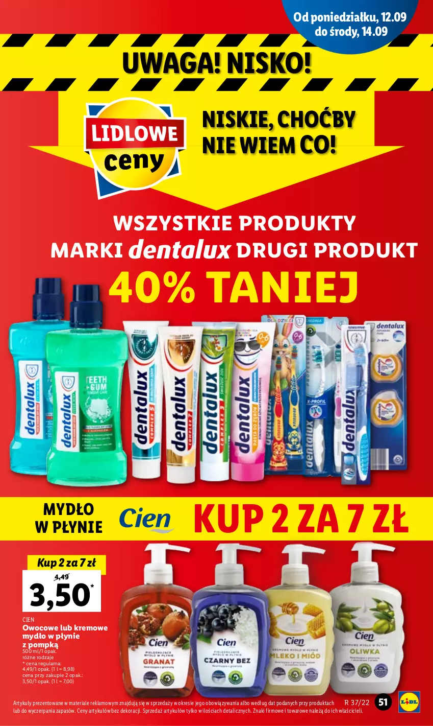 Gazetka promocyjna Lidl - GAZETKA - ważna 12.09 do 14.09.2022 - strona 53 - produkty: Mydło, Mydło w płynie, Waga