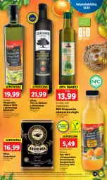Gazetka promocyjna Lidl - GAZETKA - Gazetka - ważna od 14.09 do 14.09.2022 - strona 25 - produkty: Sok, Gin, Prima, Monte, Oliwa