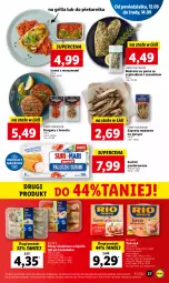 Gazetka promocyjna Lidl - GAZETKA - Gazetka - ważna od 14.09 do 14.09.2022 - strona 29 - produkty: Warzywa, Sos, Rio Mare, Burger, Szprot, Tuńczyk, Piekarnik, Grill, Surimi, Szpinak