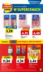 Gazetka promocyjna Lidl - GAZETKA - Gazetka - ważna od 14.09 do 14.09.2022 - strona 35 - produkty: Gry, Salami, Kiełbasa krakowska, Parówki, Parówki z szynki, Szynka, Tarczyński, PIKOK, Boczek, Kiełbasa