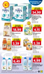 Gazetka promocyjna Lidl - GAZETKA - Gazetka - ważna od 14.09 do 14.09.2022 - strona 51 - produkty: Płyn do kąpieli, Sok, Ryż, Mus, Sinlac, Mleczko, Szampon, Dzieci, Nestlé, Nektar, Mleko