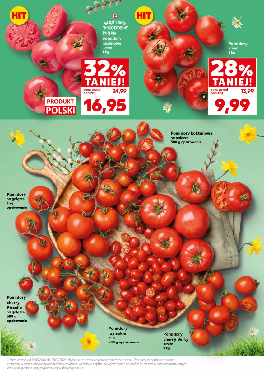 Gazetka promocyjna Kaufland - Mocny Start - ważna 23.03 do 25.03.2026 - strona 13 - produkty: Pomidory