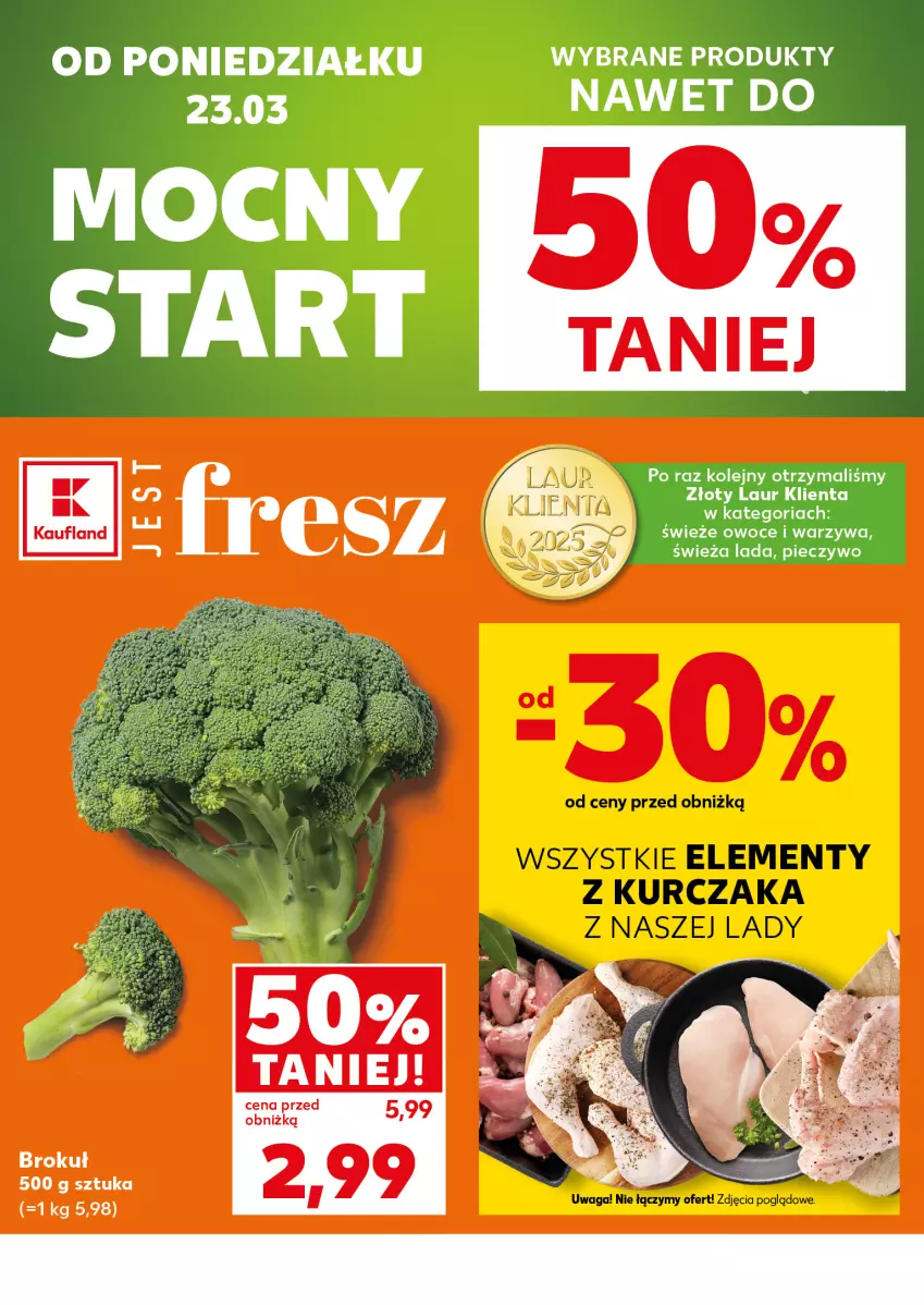 Gazetka promocyjna Kaufland - Mocny Start - ważna 23.03 do 25.03.2026 - strona 2 - produkty: Olej, Owoce, Piec, Pieczywo, Warzywa