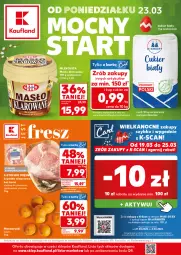 Gazetka promocyjna Kaufland - Mocny Start - Gazetka - ważna od 25.03 do 25.03.2026 - strona 1 - produkty: Cukier, Szal, Kosz, Olej