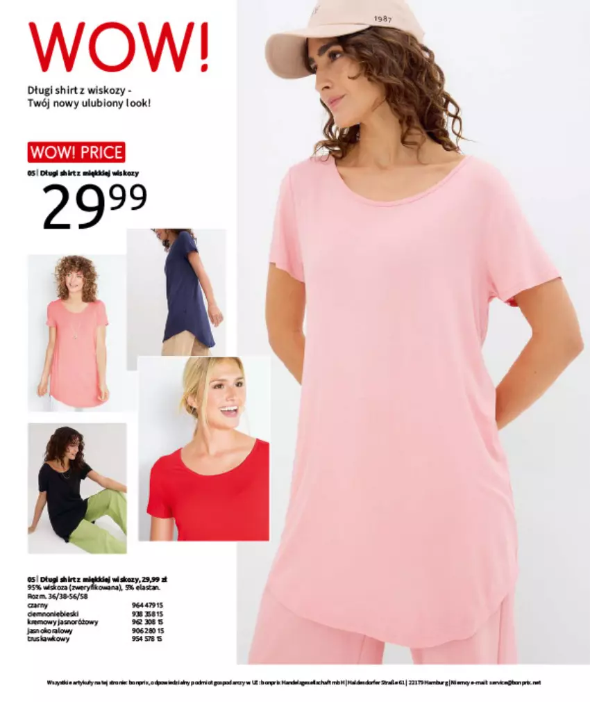 Gazetka promocyjna Bonprix - CYTRUSOWE KOLORY - ważna 27.05 do 07.07.2025 - strona 123 - produkty: Długi shirt, Ryż