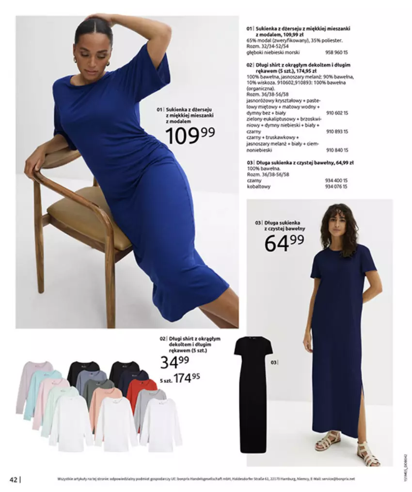 Gazetka promocyjna Bonprix - CYTRUSOWE KOLORY - ważna 27.05 do 07.07.2025 - strona 44 - produkty: Fa, HP, Kawa, Koc, Moda, Sukienka, Wełna