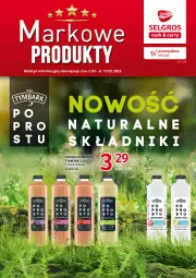 Gazetka promocyjna Selgros - Markowe produkty - Gazetka - ważna od 15.03 do 15.03.2023 - strona 1 - produkty: Napoje, Tymbark