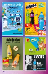 Gazetka promocyjna Auchan - Znane Marki duży wybór Hipermarket - Gazetka - ważna od 14.12 do 14.12.2025 - strona 26 - produkty: Nałęczowianka, Sok, Gra, Grappa, Kubuś, Woda, Napój