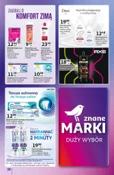 Gazetka promocyjna Auchan - Znane Marki duży wybór Hipermarket - Gazetka - ważna od 14.12 do 14.12.2025 - strona 28 - produkty: Neutrogena, Balsam do ciała, Clin, Pasta do zębów, Tampony, Dove, Leon, Mars, Carefree, Nuty, Wkładki, O.B., Sensodyne, LG