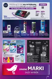 Gazetka promocyjna Auchan - Znane Marki duży wybór Hipermarket - Gazetka - ważna od 14.12 do 14.12.2025 - strona 31 - produkty: Nivea Men, Krem do twarzy, Gra, Telefon, Dezodorant, Tera, Szynka, Szampon, Podpaski, Maszynka, Maszynka do golenia, Wkładki, Nivea