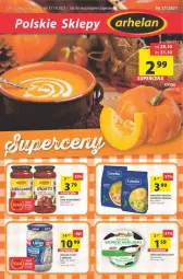 Gazetka promocyjna Arhelan - Gazetka - Gazetka - ważna od 31.10 do 31.10.2021 - strona 1 - produkty: Lubella, Serek wiejski, Makaron, Ser, Gra, Bell, Winiary, Serek, Spaghetti, Bella, Lisner
