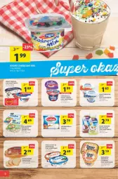 Gazetka promocyjna Arhelan - Gazetka - Gazetka - ważna od 31.10 do 31.10.2021 - strona 6 - produkty: Mozzarella, Belriso, Ser, Gin, Smakowita, Danone, Jogurt owocowy, Jogurt, Smakija, Sałat, Serek, Margaryna, Stock, Galbani, Fanta, Deser, Chleb, Fa