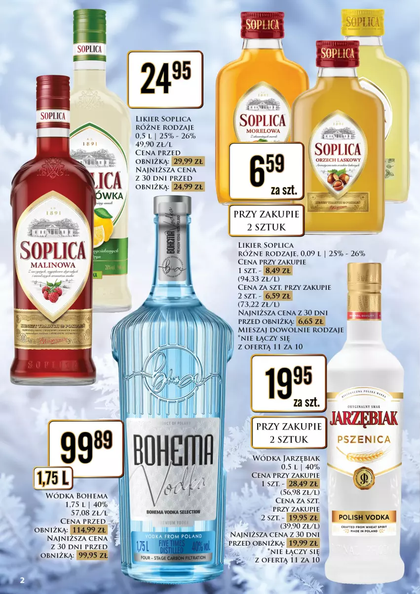 Gazetka promocyjna Dino - Oferta alkoholowa - ważna 28.08 do 29.08.2026 - strona 2 - produkty: Gin, Likier, Soplica, Wódka
