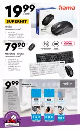Gazetka promocyjna Biedronka - Okazje tygodnia - Gazetka - ważna od 31.08 do 31.08.2022 - strona 14 - produkty: Klawiatura, Silan, Mysz, Bateria