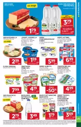 Gazetka promocyjna Stokrotka - Market - Gazetka - ważna od 01.06 do 01.06.2026 - strona 17 - produkty: Mozzarella, Warzywa, Top, Ser, Gin, Maślanka, Danone, Twaróg, Panna cotta, Piątnica, Zott, Bell, Jogurt, Mlekovita, Actimel, Serek homogenizowany, Serek, Optima, Pizza, Farm Milk, Edam, Danio, Owoce, Bella, Chleb, Gouda, Flora, Jogobella, Napój, Almette, Mięso, Mleko, Fa