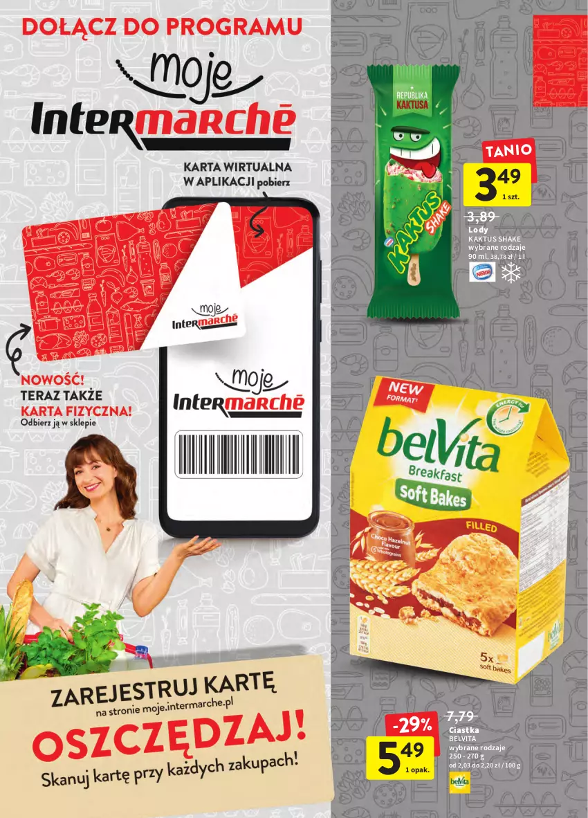 Gazetka promocyjna Intermarche - Okazjobranie - ważna 09.06 do 13.06.2022 - strona 10 - produkty: BelVita, Ciastka, Kaktus, Lody