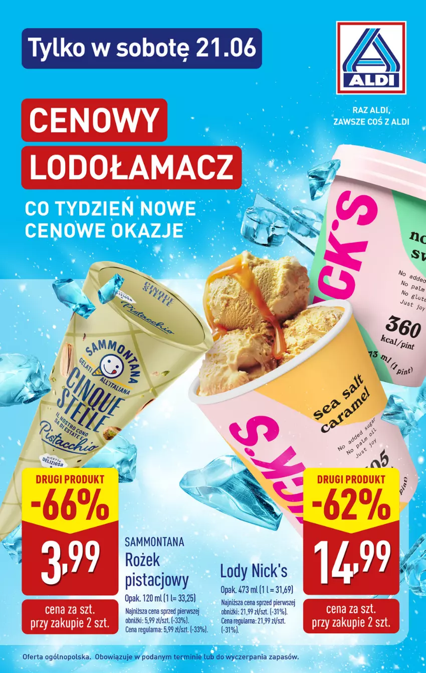 Gazetka promocyjna Aldi - Pełna oferta - ważna 16.06 do 21.06.2025 - strona 30 - produkty: Lody