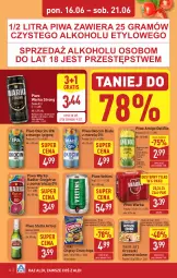 Gazetka promocyjna Aldi - Pełna oferta - Gazetka - ważna od 21.06 do 21.06.2025 - strona 14 - produkty: Piwa, Piwo, Koc, Gra, Orzeszki, Chipsy, Warka, Radler, Crunchips, Lorenz, Orzeszki ziemne, Okocim, Mango, Grejpfrut