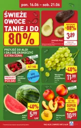 Gazetka promocyjna Aldi - Pełna oferta - Gazetka - ważna od 21.06 do 21.06.2025 - strona 3 - produkty: Koc, Truskawki, Winogrona, Owoce, Arbuz, Wino, Nektar