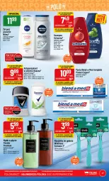 Gazetka promocyjna PoloMarket - Gazetka pomocyjna - Gazetka - ważna od 14.08 do 14.08.2023 - strona 47 - produkty: Mydło w płynie, BIC, Rexona, Szynka, Schauma, Szampon, Maszynka, Mydło, Maszynka do golenia, Antyperspirant, Blend-a-Med, Nivea