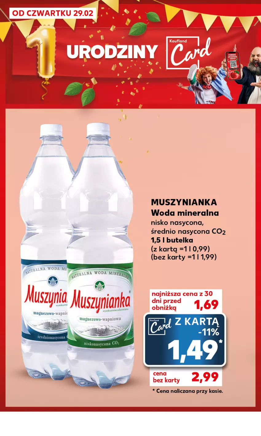 Gazetka promocyjna Kaufland - Kaufland - ważna 04.03 do 06.03.2024 - strona 8 - produkty: Magnez, Mus, Muszynianka, O nas, Sok, Woda, Woda mineralna