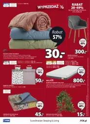 Gazetka promocyjna Jysk - Oferta tygodnia - Gazetka - ważna od 19.07 do 19.07.2022 - strona 25 - produkty: Sok, Koc, Inka, Kołdra, Pościel, Materac, Tera, Wełna, Roślina sztuczna, Krzesło, Aksam, Komplet pościeli, Materac piankowy