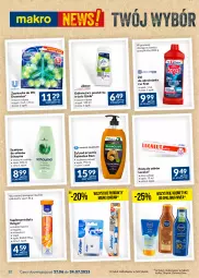 Gazetka promocyjna Makro - Najlepsze oferty - Gazetka - ważna od 24.07 do 24.07.2023 - strona 12 - produkty: Domestos, Por, Gra, Palmolive, Zawieszka do wc, Pasta do zębów, Kret, Lacalut, Sport, Odświeżacz powietrza, Schauma, Szampon, Nivea, Magnez