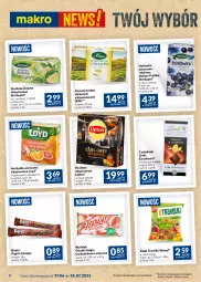 Gazetka promocyjna Makro - Najlepsze oferty - Gazetka - ważna od 24.07 do 24.07.2023 - strona 8 - produkty: Wafelek, Wawel, Loyd, Lipton, Czekolada, Baton, Herbata, Góralki, Herbapol, Lindt