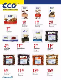 Gazetka promocyjna E Leclerc - Gazetka - ważna od 12.11 do 12.11.2022 - strona 26 - produkty: Orzechy włoskie, Wiórki kokosowe, Migdały łuskane, BIC, Migdały, Stek, Kawa mielona, Kawa, Herbata czarna, Czekolada, Czekolada gorzka, Rodzynki, Baton, Herbata, Kokos