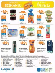Gazetka promocyjna E Leclerc - Gazetka - ważna od 12.11 do 12.11.2022 - strona 32 - produkty: Top, Sos, Ser, Por, Dezodorant, Szal, Kosz, Bułeczki, Serek, Sport, Galaretka, Stock, Bułeczki mleczne, Gala, Olej, LG