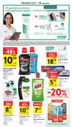 Gazetka promocyjna Intermarche - Gazetka Intermarche - Gazetka - ważna od 05.06 do 05.06.2023 - strona 44 - produkty: Mydło w płynie, Palmolive, Płyn do płukania jamy ustnej, Ajax, Pasta do zębów, Płyn do płukania, Mydło, Dozownik, Elmex, Colgate, LG