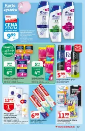 Gazetka promocyjna Auchan - Hiperoszczędzanie z aplikacją Auchan Hipermarkety - Gazetka - ważna od 29.09 do 29.09.2021 - strona 17 - produkty: Pasta do zębów, Gillette, Colgate, Antyperspirant, Nivea, LG, Fa