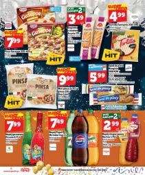 Gazetka promocyjna Topaz - Gazetka - Gazetka - ważna od 31.12 do 31.12.2025 - strona 4 - produkty: 7up, Mirinda, Pepsi, Bagietka, Pizza, Dan Cake, Napój niegazowany, Napój, Hortex