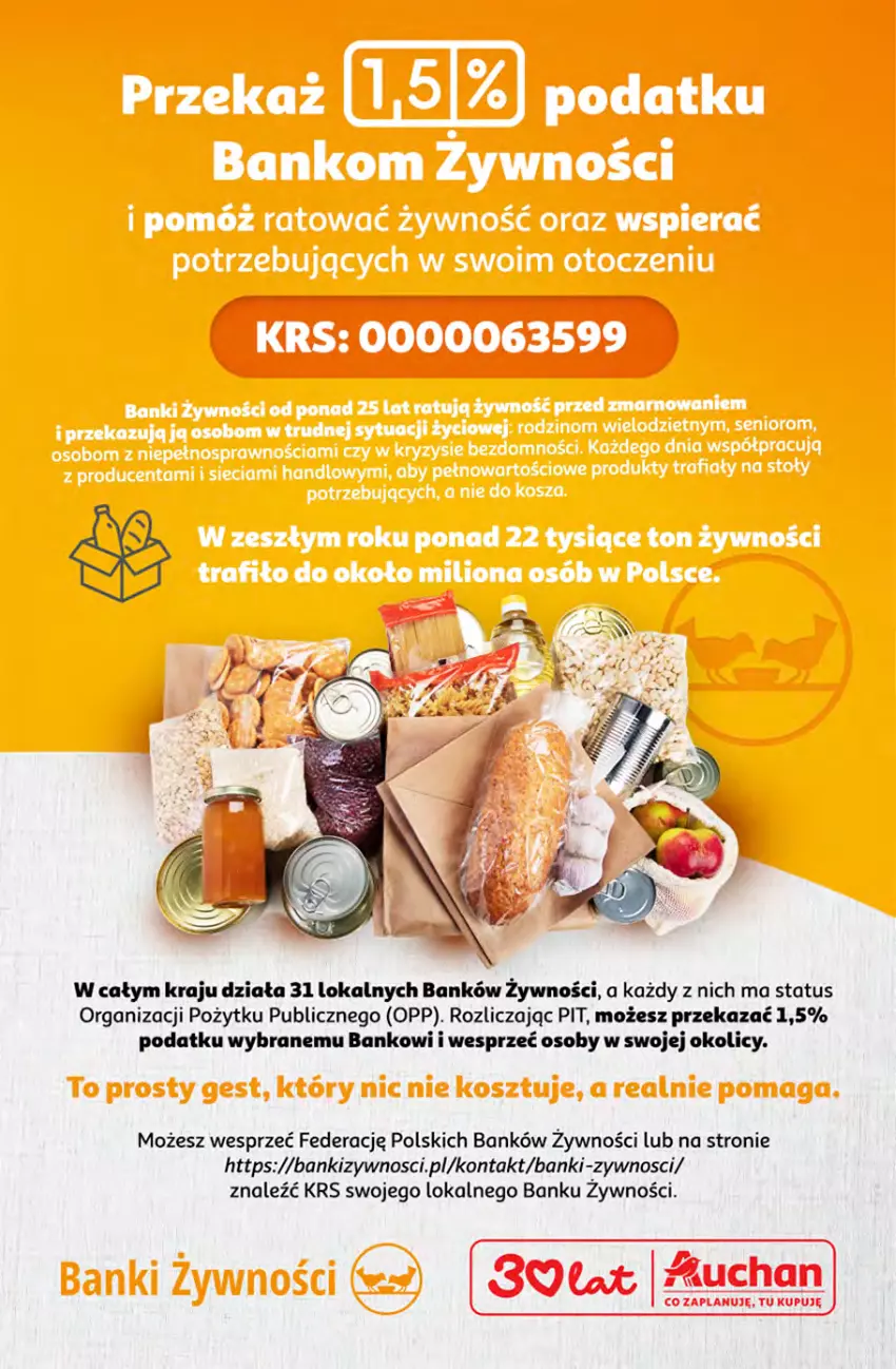 Gazetka promocyjna Auchan - 30 Lat Hipermarket - ważna 16.04 do 22.04.2026 - strona 44
