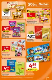 Gazetka promocyjna Auchan - 30 Lat Hipermarket - Gazetka - ważna od 22.04 do 22.04.2026 - strona 25 - produkty: Earl Grey, Praliny, Lindor, Galaretka, Toffifee, Delecta, Herbata, Gala, Nimm2
