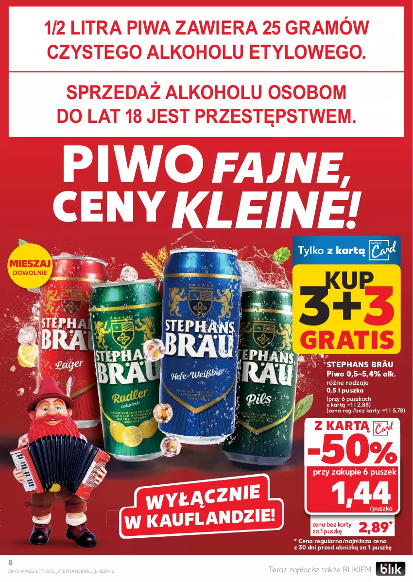 Gazetka promocyjna Kaufland - Gazetka tygodnia - ważna 29.05 do 04.06.2025 - strona 8 - produkty: Fa, Gra, Piwa, Piwo, Tera