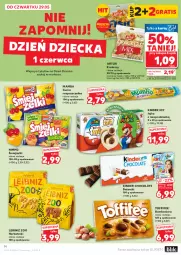 Gazetka promocyjna Kaufland - Gazetka tygodnia - Gazetka - ważna od 04.06 do 04.06.2025 - strona 14 - produkty: Gra, Tera, Herbatniki, Tonik, Toffifee, Baton, Bomboniera, Artur, Mamba, Krakersy, Guma rozpuszczalna, Kinder, Nimm2