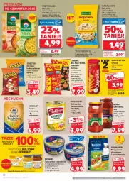 Gazetka promocyjna Kaufland - Gazetka tygodnia - Gazetka - ważna od 04.06 do 04.06.2025 - strona 38 - produkty: Cheetos, Sos, Ser, Gin, Kucharek, Orzeszki, Cukier, Kukurydza konserwowa, Bulion, Winiary, Chipsy, Kawa, Diamant, Chrupki, Lion, Popcorn, Przysnacki, Tuńczyk, Lorenz, Pudliszki, Cukier trzcinowy, Waga, Orzeszki ziemne, Olej, Przyprawa do potraw, Bakalland, Kukurydza