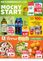 Gazetka promocyjna Kaufland - Gazetka tygodnia - Gazetka - ważna od 04.06 do 04.06.2025 - strona 52 - produkty: Kurczak, Kalafior, Krakus, Warzywa, Ser, Gin, Gra, 7up, Rama, Mirinda, Pomarańcze, Siatka, Pepsi, Napój gazowany, Owoce, Oliwa z oliwek, Waga, Grunt, Napój, Olej, Mleko, Oliwa