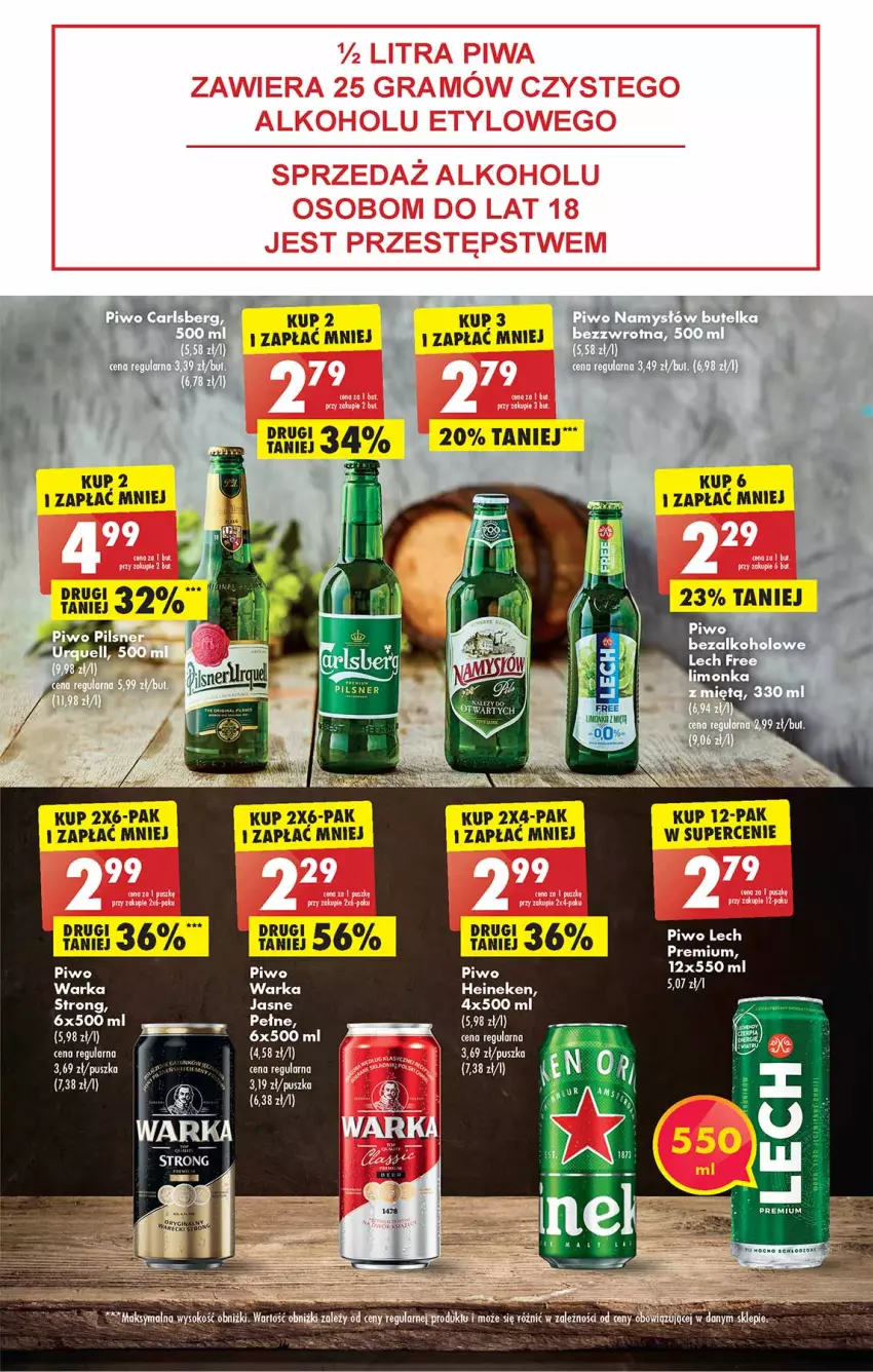 Gazetka promocyjna Biedronka - W tym tygodniu P - ważna 19.09 do 24.09.2022 - strona 47 - produkty: Heineken, Piwo