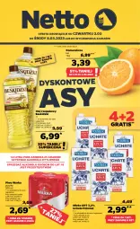 Gazetka promocyjna Netto - Artykuły spożywcze - Gazetka - ważna od 08.03 do 08.03.2023 - strona 1 - produkty: Piwa, Piwo, Gra, Beskidzki, Warka, Olej rzepakowy, POLMLEK, Olej, Mleko
